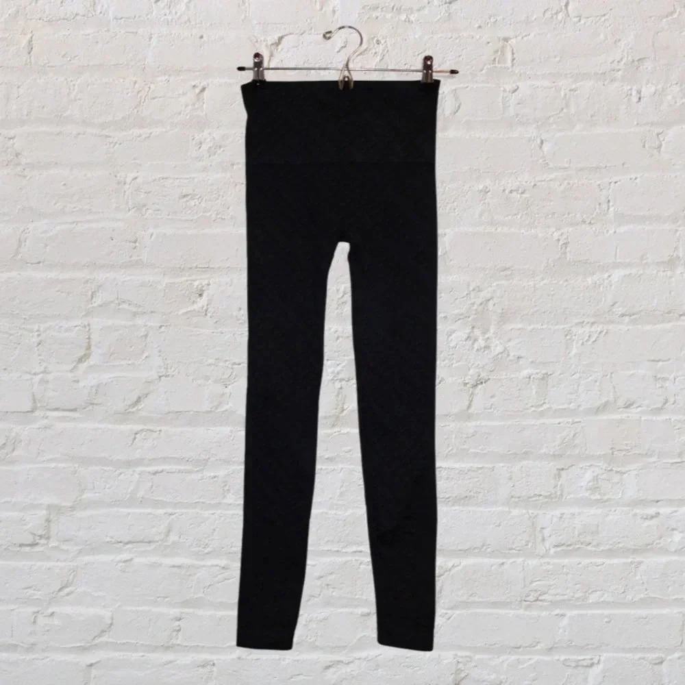 Spanx Snake Print Leggings - Black/Navy